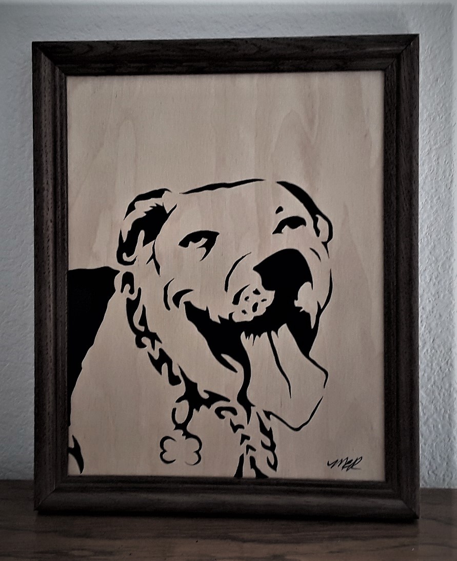 Custom Scroll Saw Portraits