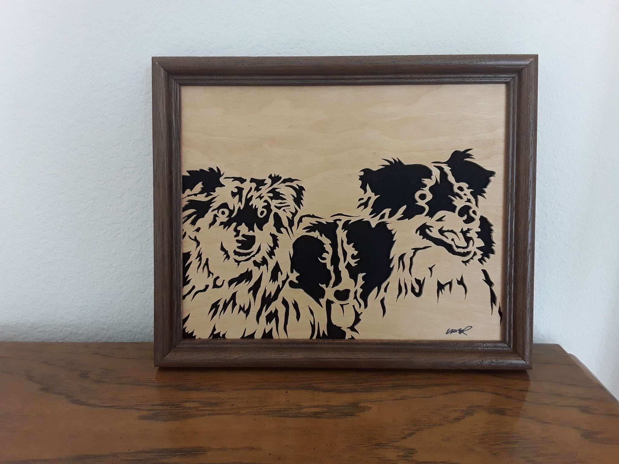Custom Scroll Saw Portraits