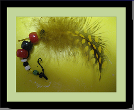 beaded Feather